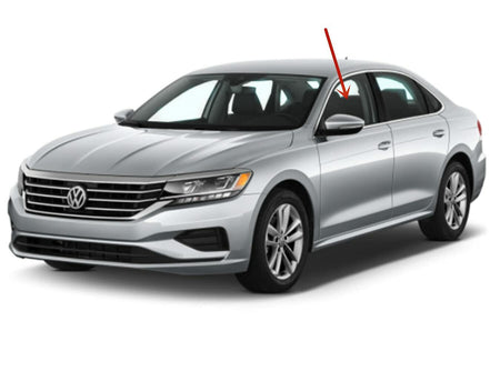 OEM Driver Left Side Front Door Window Door Glass Compatible with Volkswagen Passat 4 Door Sedan 2012-2022 Models