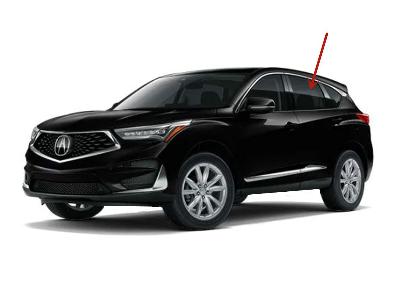 Tempered Driver Left Side Rear Door Window Privacy Glass Compatible with Acura RDX 2019-2026 Models