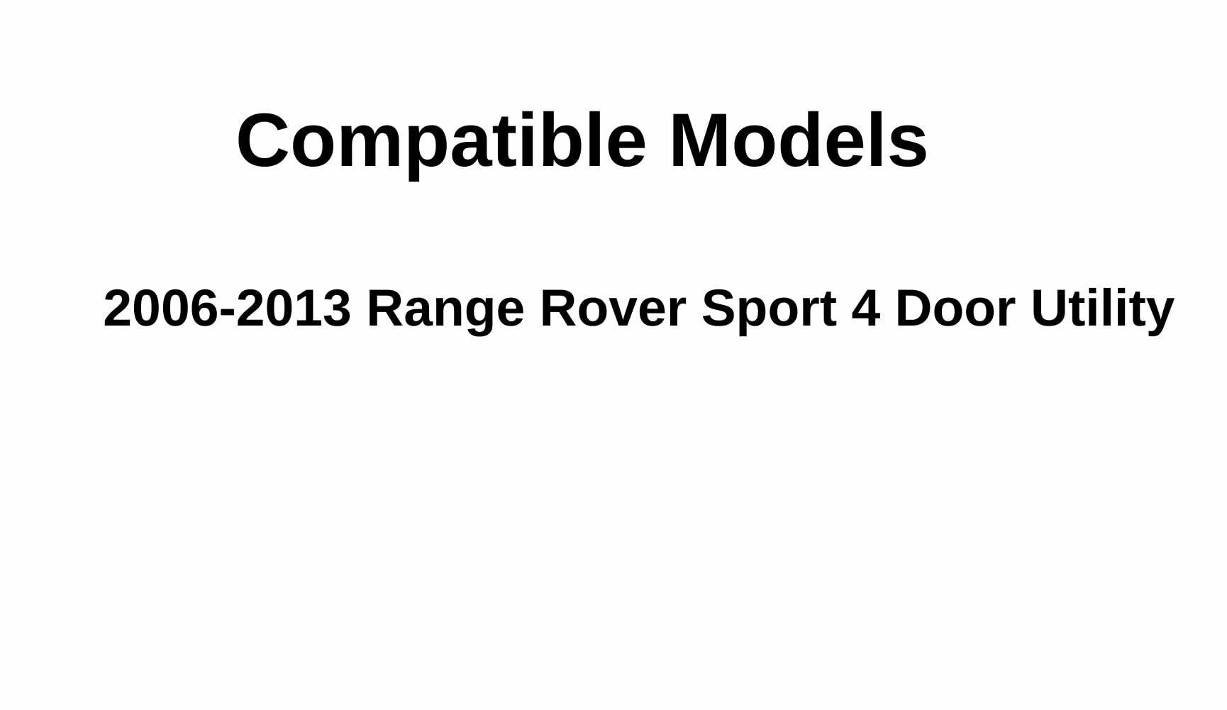 Passenger Right Side Rear Door Window Door Glass Privacy Compatible with Range Rover Sport 4 Door Utility 2006-2013