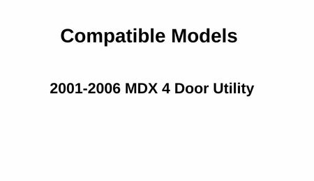 Passenger Right Side Front Door Window Door Glass Compatible with Acura MDX 2001-2006 Models