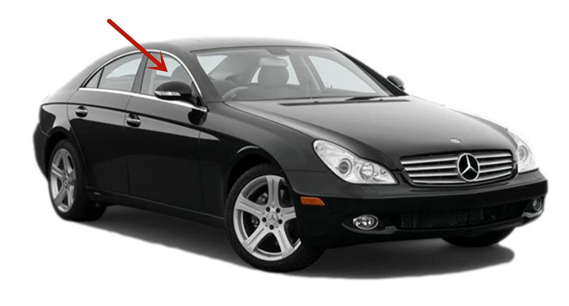 OEM Passenger Right Side Front Door Window Door Glass Compatible with Mercedes Benz CLS500 / CLS550 / CLS55 AMG / CLS63 AMG 2006-2011 Models