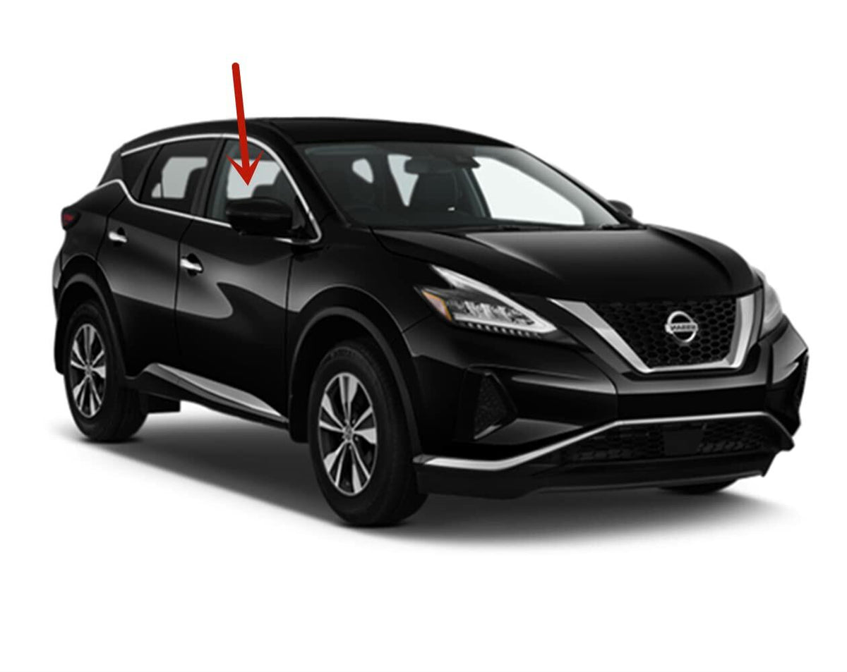 Laminated Passenger Right Side Front Door Window Door Glass Compatible with Nissan Murano 2018-2024 Models