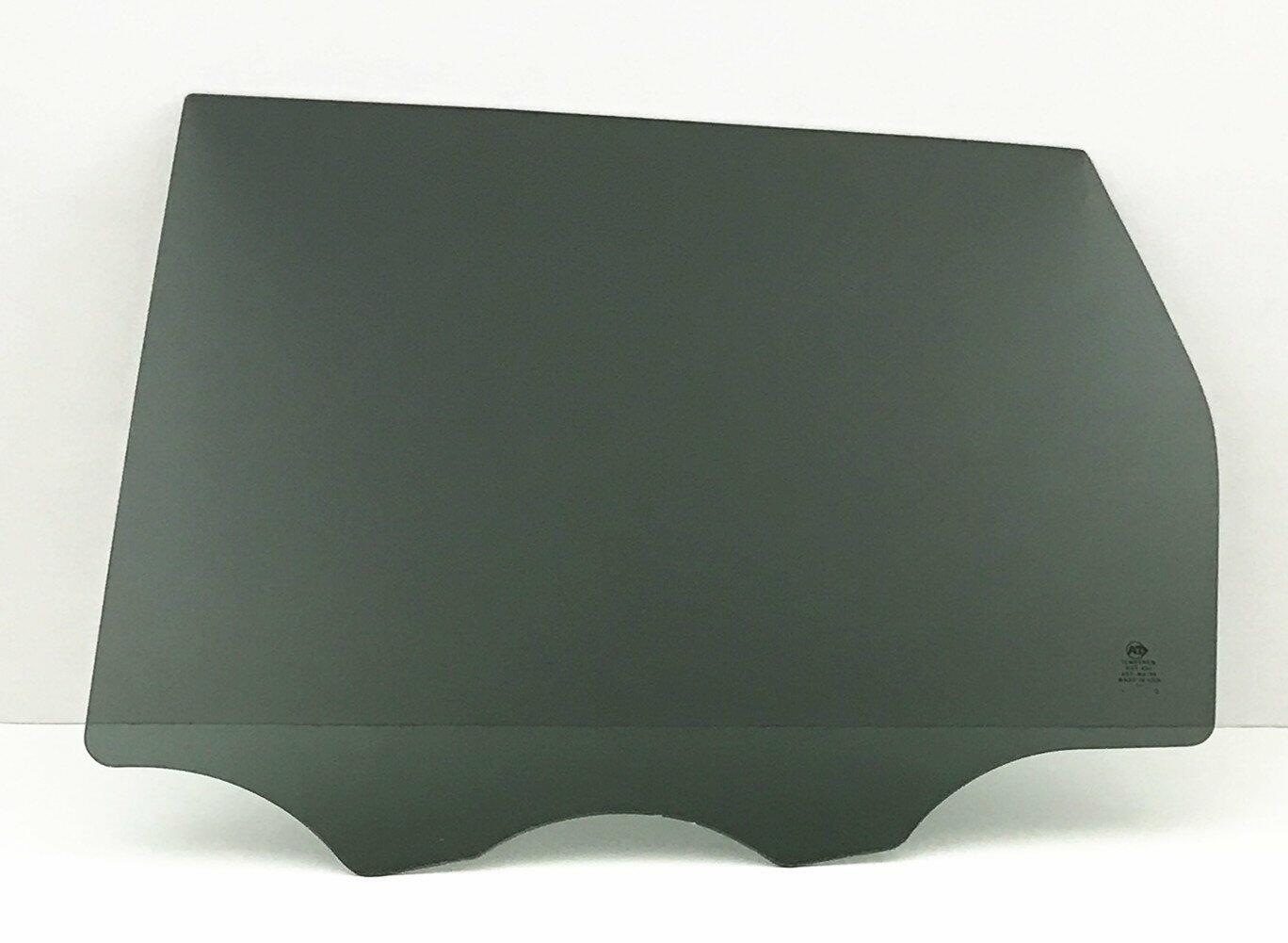 Driver Left Side Rear Door Window Door Glass Compatible with Volkswagen Touareg 2011-2017 Models