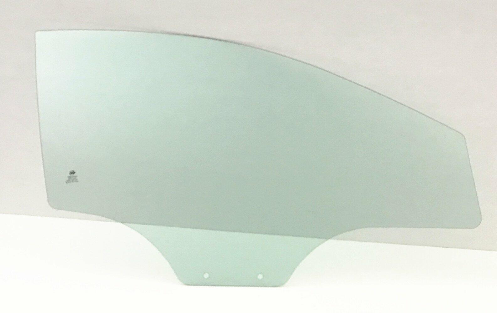 Passenger Right Side Front Door Window Door Glass Compatible with Hyundai Accent 2012-2017 Models