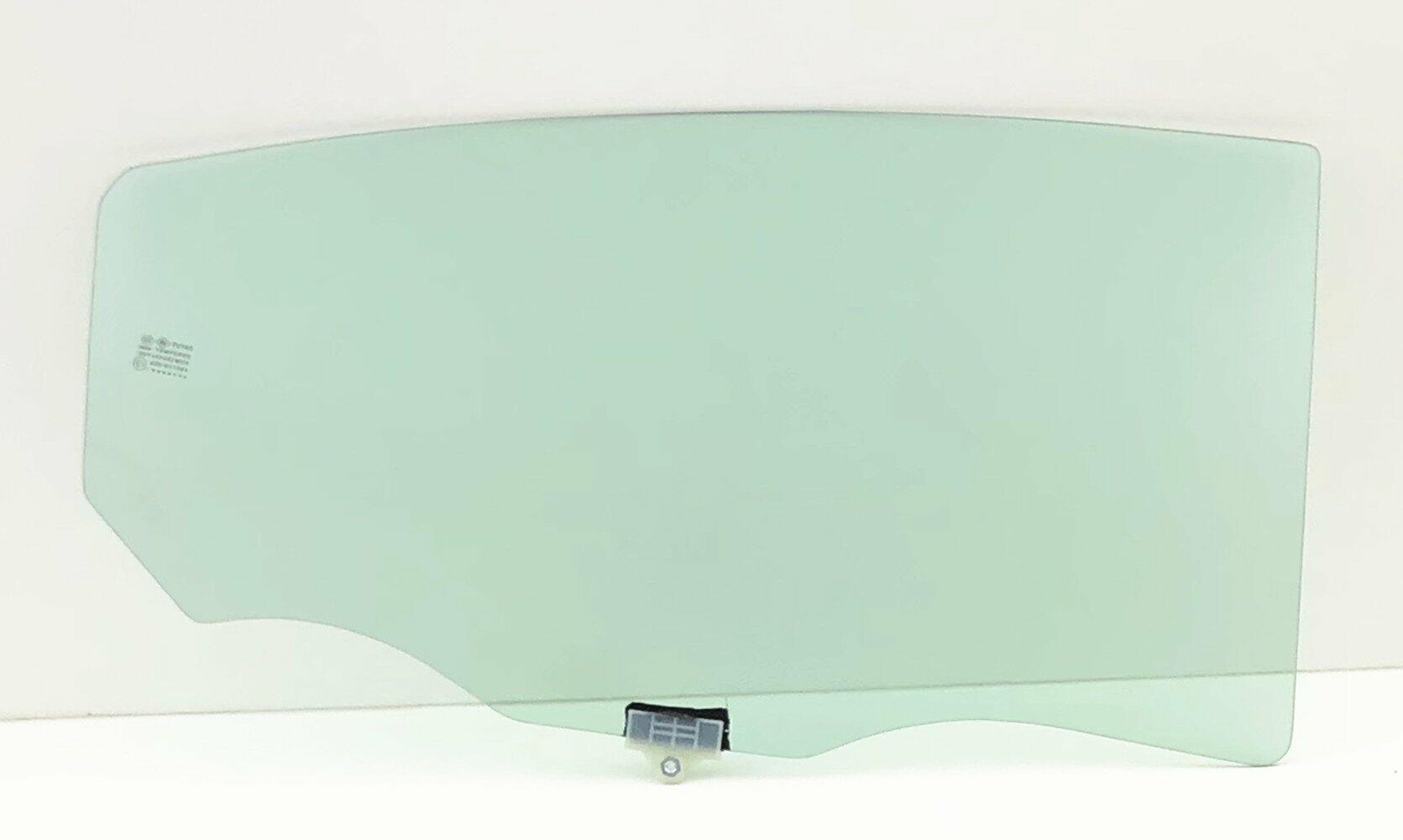 Passenger Right Side Rear Door Window Door Glass Compatible with Hyundai Elantra 4 Door Sedan 2011-2016 Models