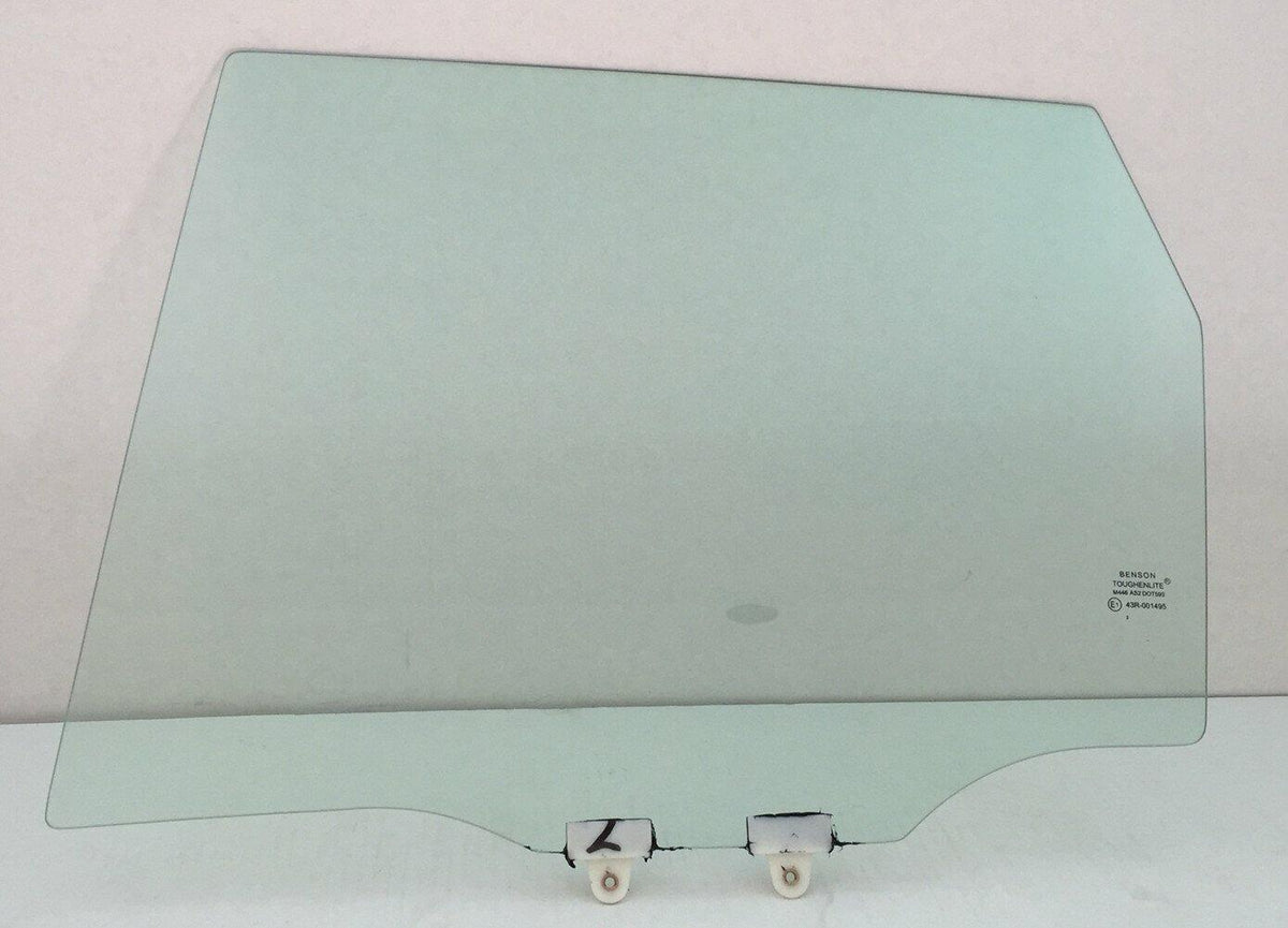 Driver Left Side Rear Door Window Door Glass Compatible with Honda Fit 4 Door Hatchback 2006-2008 Models