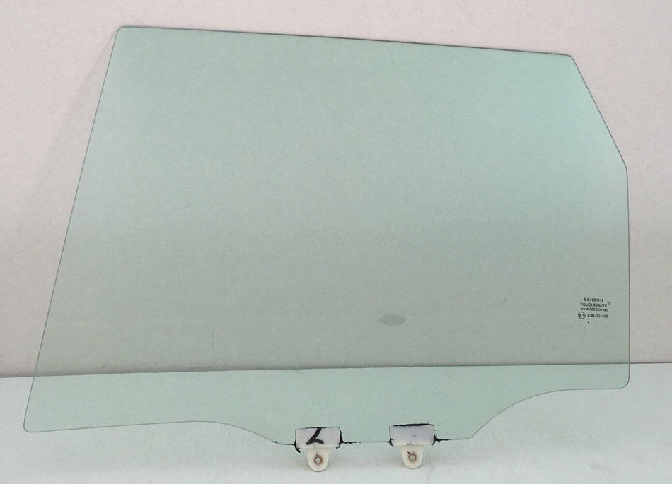Driver Left Side Rear Door Window Door Glass Compatible with Honda Fit 4 Door Hatchback 2006-2008 Models
