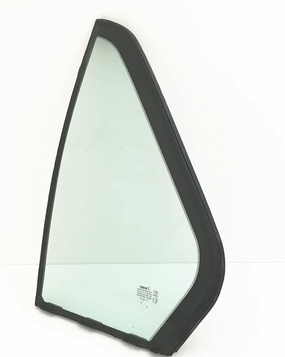 Driver Left Side Rear Vent Window Vent Glass Compatible with Honda Accord 4 Door Sedan 1990-1993 Models