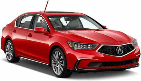 Tempered Passenger Right Side Front Door Window Door Glass Compatible with Acura RLX 2014-2020 Models