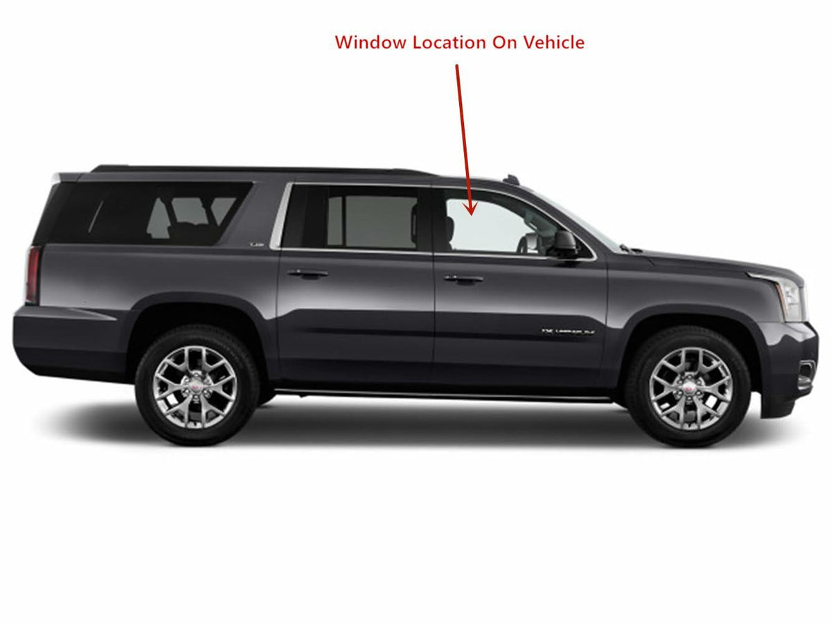 OEM Passenger Right Side Front Door Window Door Glass Compatible with Cadillac Escalade/Cadillac Escalade ESV/GMC Yukon/GMC Yukon XL 2015-2020 Models