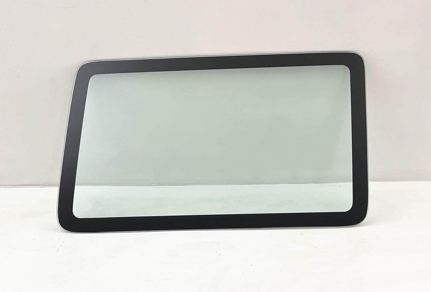 Tempered Passenger Right Side Quarter Window Quarter Glass Compatible with Jeep Wrangler 2011-2017 & Wrangler JK 2018 4-Door Models Only (Hardtop Must Be Same Year)