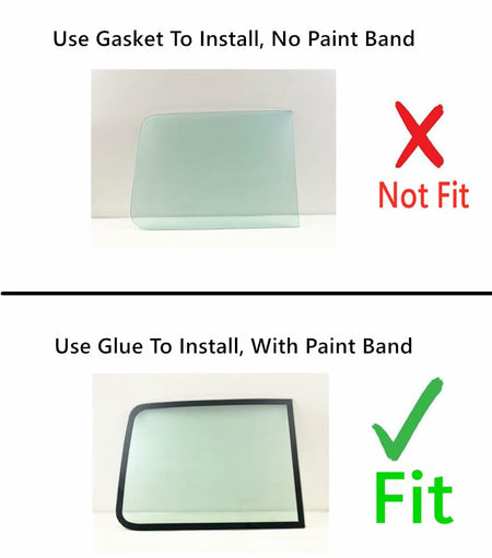 Laminated Passenger Right Side Front Windshield Window Glass Compatible with Western Star Constellation Series Conventional Cab 2001-2022 Models