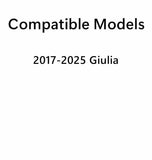Tempered Passenger Right Side Rear Door Window Door Glass Compatible with Alfa Romeo Giulia 2017-2025 Models