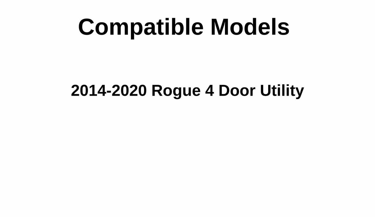 Passenger Right Side Quarter Window Quarter Glass Bright Trim Style Compatible with Nissan Rogue 2014-2020 Models (Not For Rogue Sport or Rogue Select)