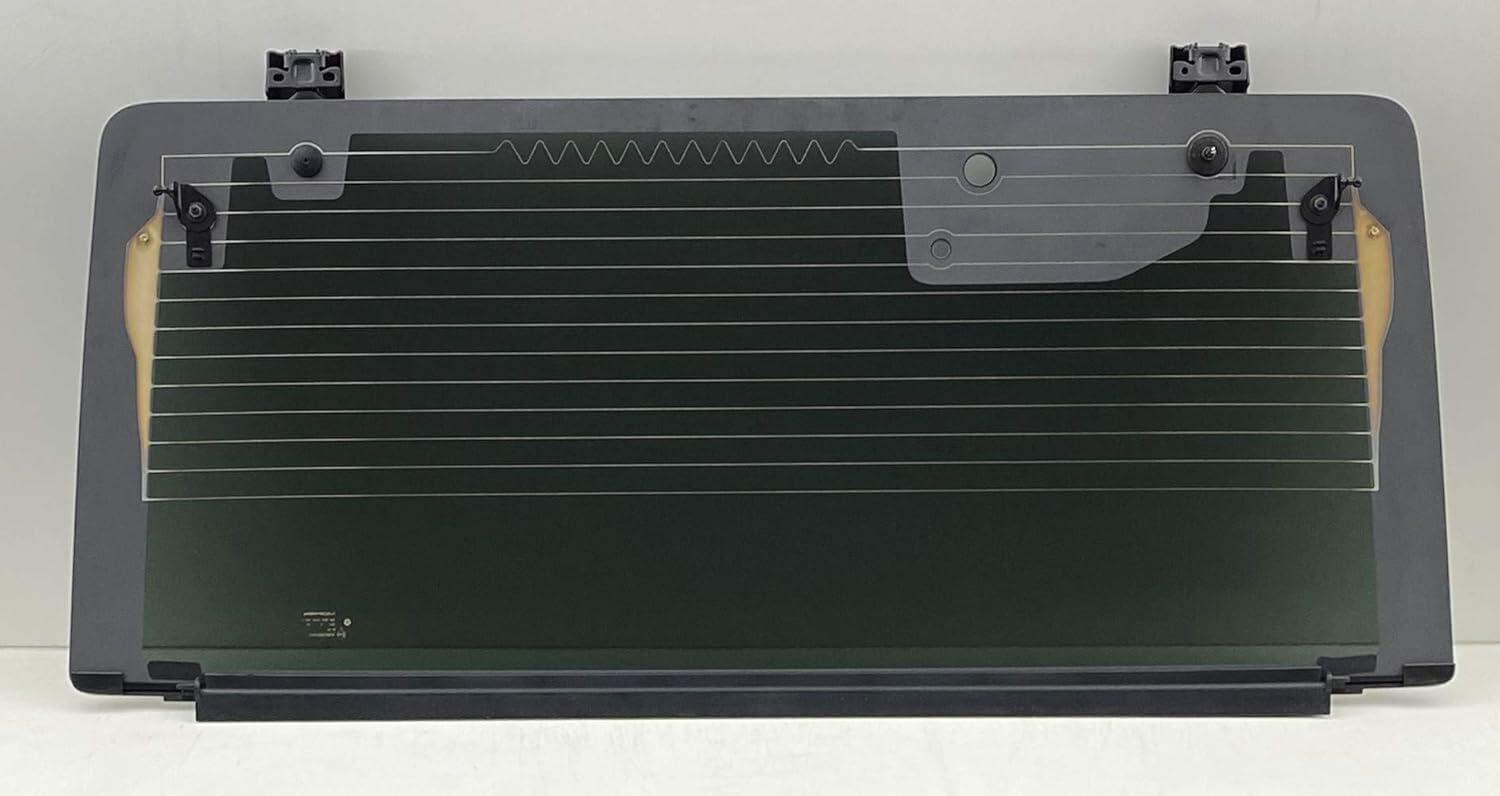 OE Heated Back Tailgate Window Back Glass Compatible with Jeep Wrangler 2011-2017 Models/Wrangler JK 2018 Models