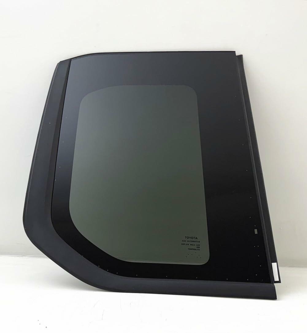OEM Passenger Right Side Quarter Window Quarter Glass Compatible with Toyota Tacoma Pickup 2-Door Extended Cab 2024-2025 Models