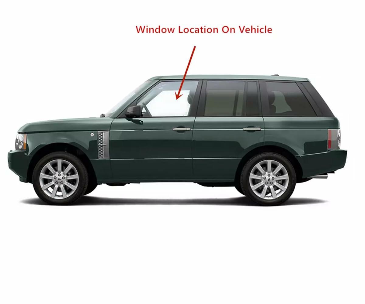 Laminated Driver Left Side Front Door Window Glass Compatible with Land Rover Range Rover 2006-2007