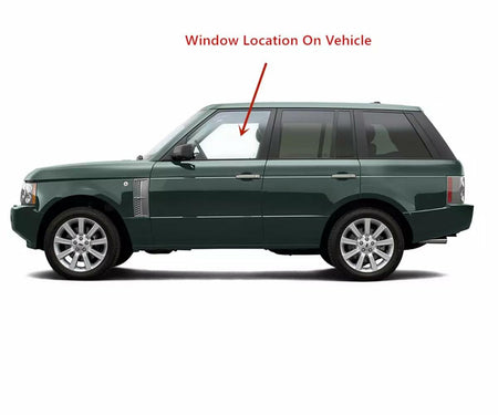 Laminated Driver Left Side Front Door Window Glass Compatible with Land Rover Range Rover 2006-2007