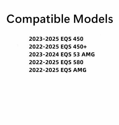 Laminated Driver Left Side Front Door Window Door Glass Compatible with Mercedes Benz EQS (EQS 450, EQS 450+, EQS 53 AMG, EQS AMG) 4-Door Sedan/Hatchback 2022-2025 Models