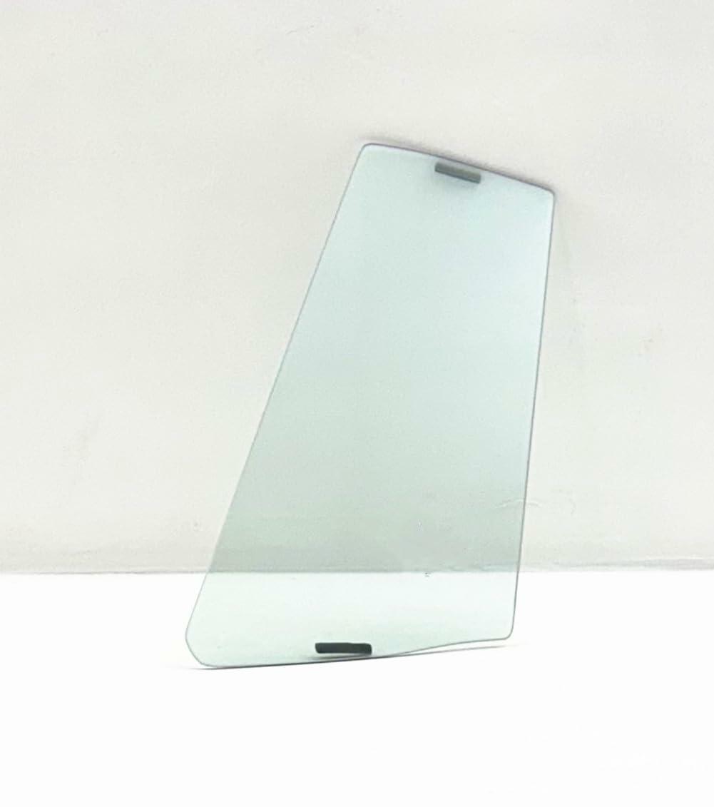Tempered Driver Left Side Rear Vent Window Vent Glass Compatible with Nissan Leaf 2011-2017 Models