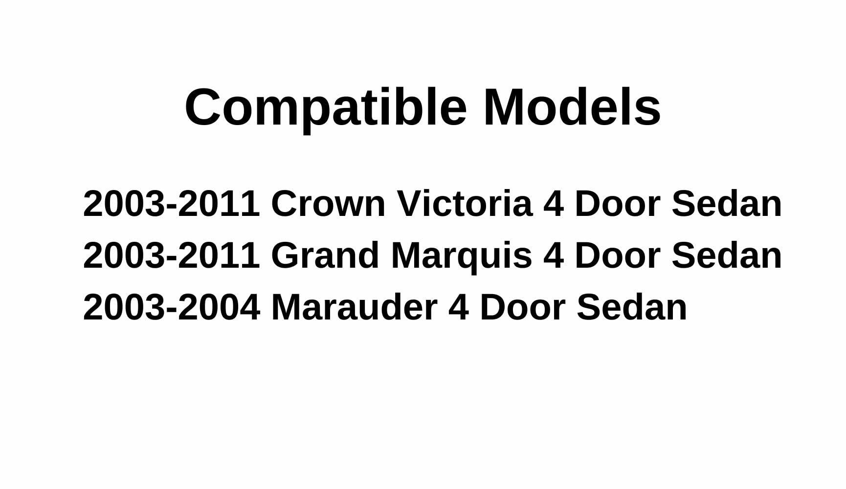 Laminated Passenger Right Side Front Door Window Door Glass Compatible with Ford Crown Victoria/Mercury Grand Marquis/Mercury Marauder 2003-2011 Models
