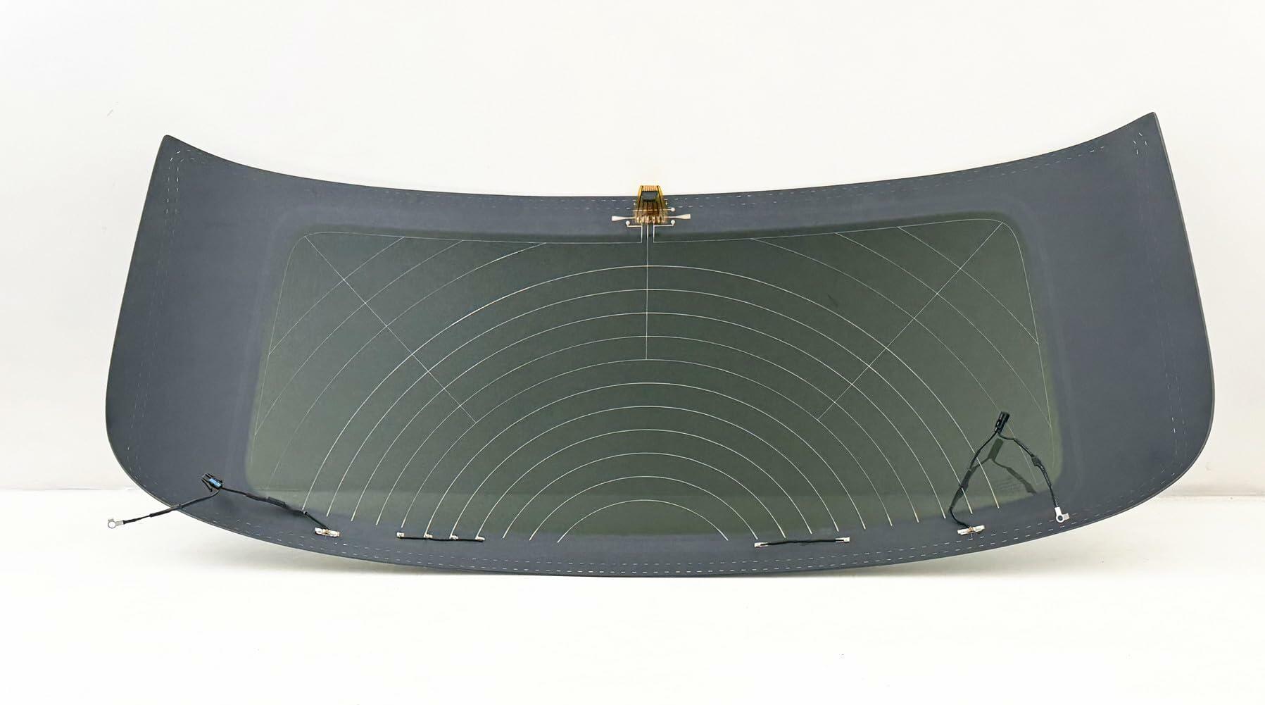 Heated Tempered Rear TailGate LiftGate Back Window Back Glass Compatible with BMW X1 2011-2015 Models
