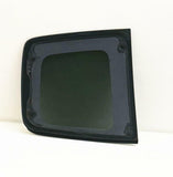 Black Molding Style Driver Left Side Quarter Window Quarter Glass Compatible with Chevrolet Colorado GMC Canyon 2015-2023 Extended Cab Models