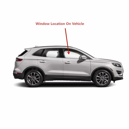 Laminated Passenger Right Side Front Door Window Door Glass Compatible with Lincoln MKC 2015-2019 Models