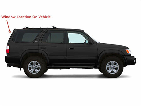 Privacy Heavy Duty Heated Rear Tailgate Window Back Glass Compatible with Toyota 4Runner 1996-2002 Models