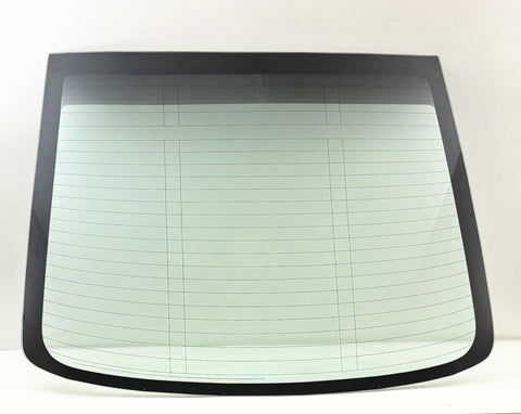 Heated Tempered Rear Back Window Back Glass Compatible with Honda Accord 2-Door Coupe 2003-2007 Models
