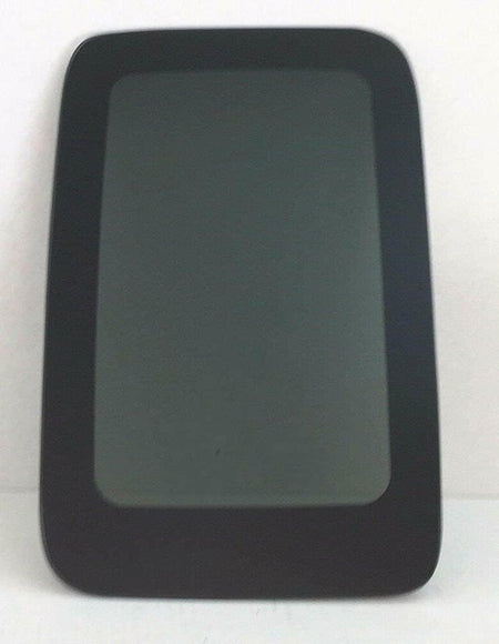 Driver Left Side Quarter Glass Quarter Window Compatible with Nissan Frontier Pickup 2-Door Extended Cab 1998-2004 Models