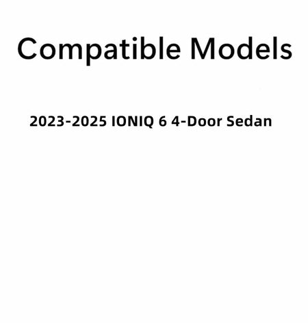 Laminated Passenger Right Side Rear Door Window Door Glass Compatible with Hyundai IONIQ 6 2023-2025 Models (Not for IONIQ or IONIQ 5)