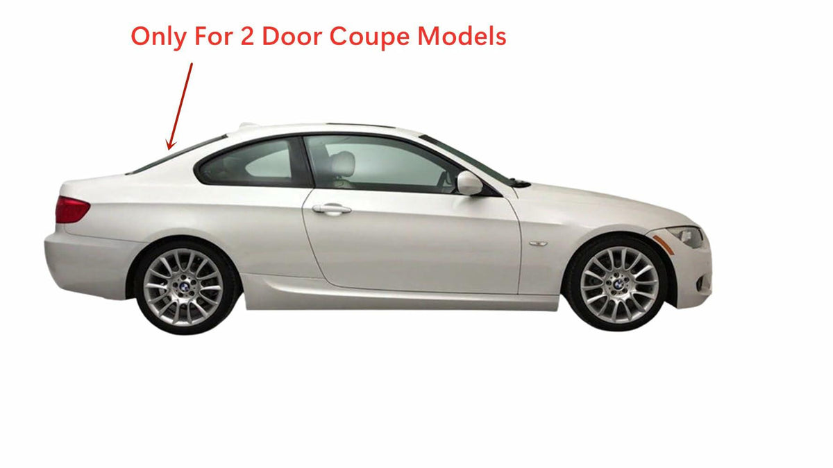 Heated Rear Back Window Back Glass Compatible with BMW 328 328i 328xi 335 335i 335xi M3 2 Door Coupe 2007-2013 Models