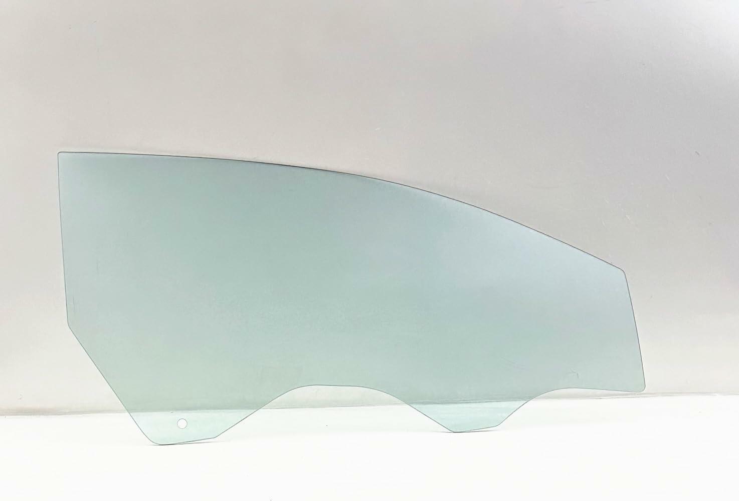 Tempered Passenger Right Side Door Window Door Glass Compatible with Kia Forte Koup 2-Door Coupe 2014-2017 Models