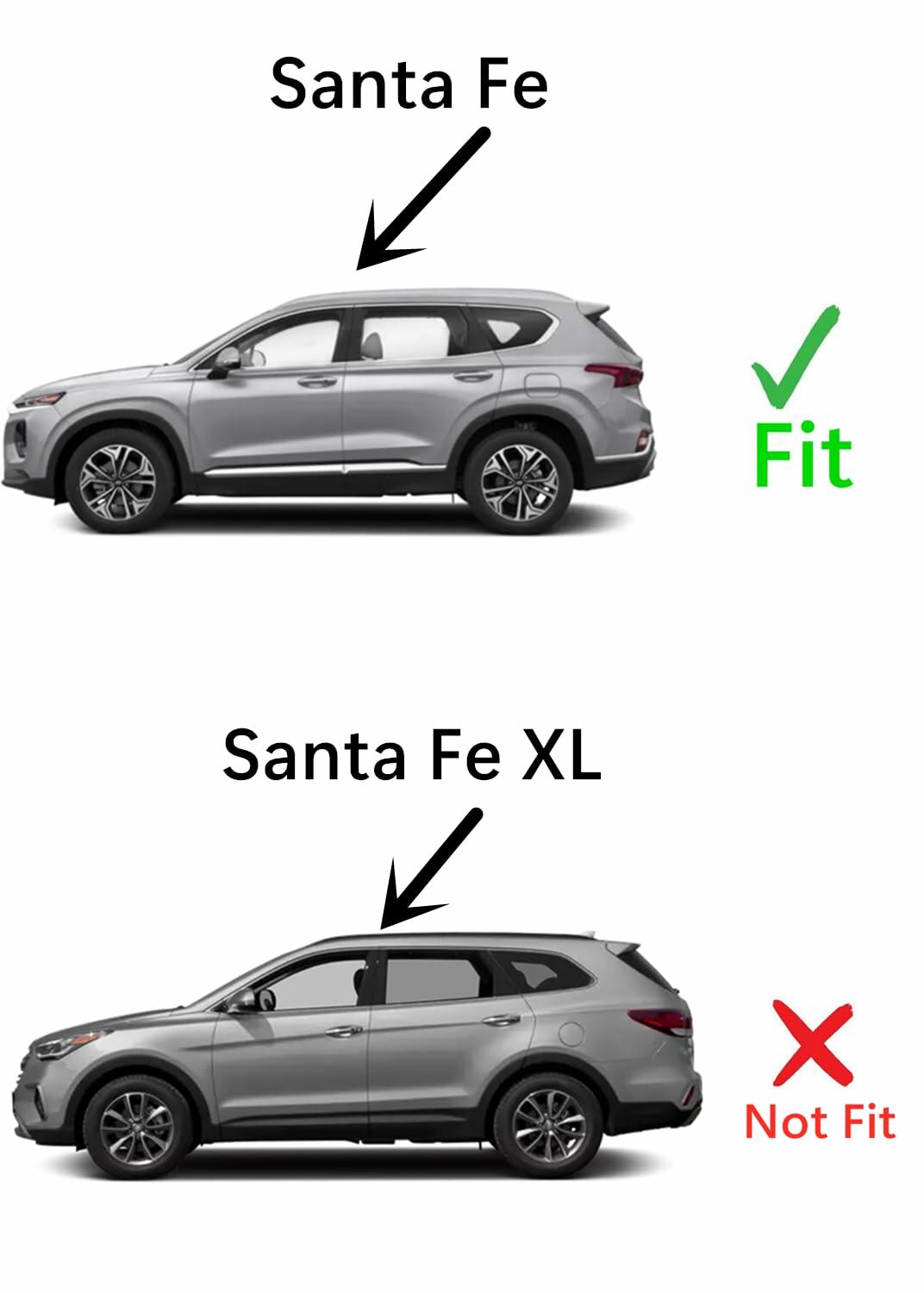 Laminated Driver Left Side Front Door Window Door Glass Compatible with Hyundai Santa Fe 2019-2023 Models