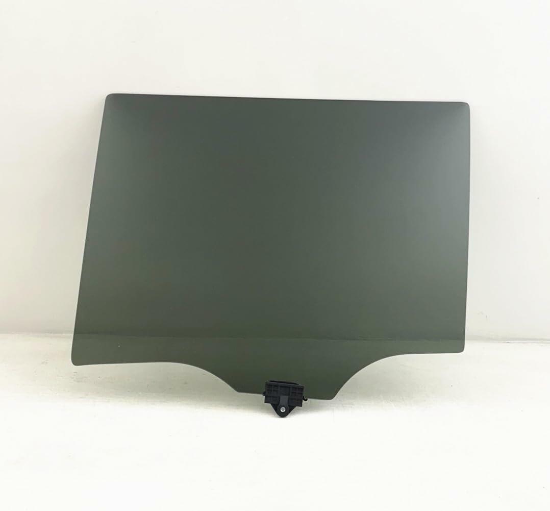 Tempered Driver Left Side Rear Door Window Door Glass Compatible with Hyundai Santa Fe 2024-2026 Models