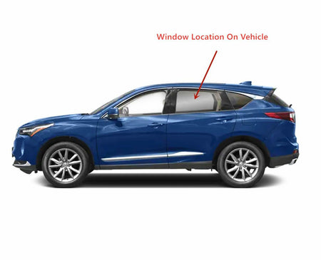 Laminated Driver Left Side Rear Door Window Door Glass Compatible with Acura RDX 2022-2026 Models