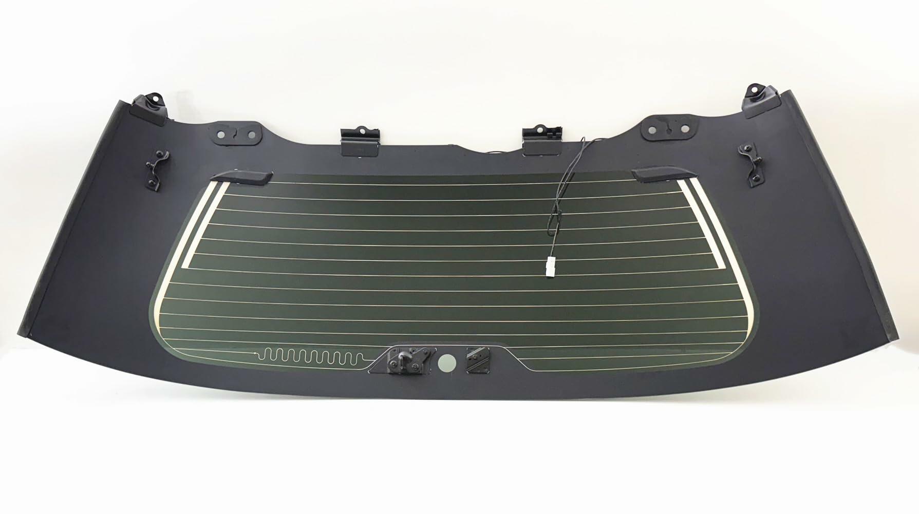 Without-Video-Display Style Heated Rear Tailgate Back Window Back Glass Compatible with Toyota Sequoia 2023-2025 Models