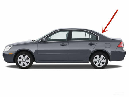 Heated Rear Back Window Back Glass Compatible with Kia Optima 2007-2010 Models (Also Fit 2006 Optima New Style)