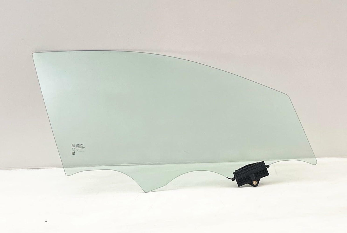 Tempered Pasesnger Right Side Front Door Window Door Glass Compatible with Hyundai Sonata 2020-2026 Models