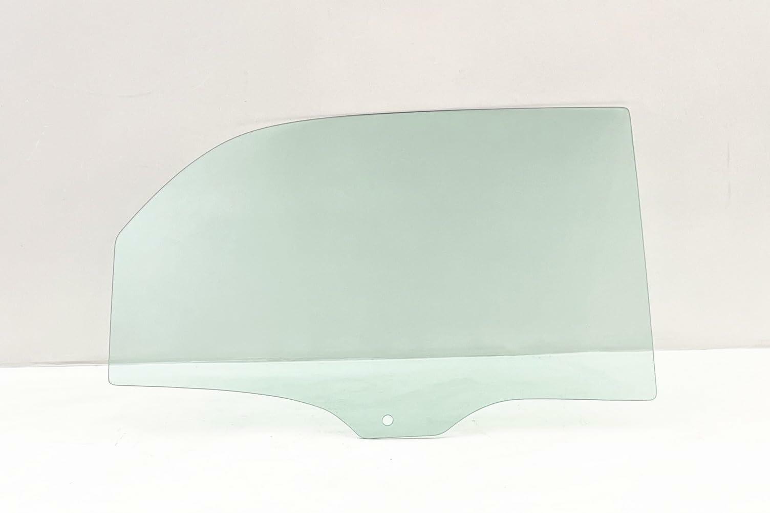 Tempered Clear Passenger Right Side Rear Door Window Door Glass Compatible with Pontiac Torrent/Chevrolet Equinox 2005-2009 Models