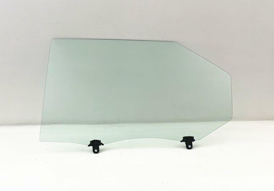 With Clips Style Driver Left Side Rear Door Window Door Glass Compatible with Kia Forte 4-Door Hatchback 2011-2013 Models