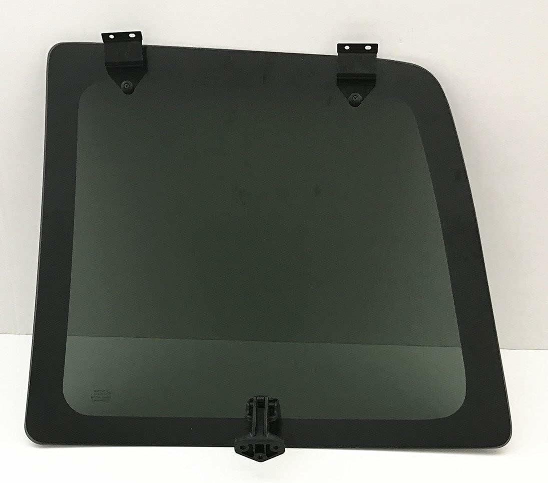 Movable With All Hardware Back Glass Back Window Driver Left Side Compatible with GMC Savana / Chevrolet Express Van 1996-2025 Models