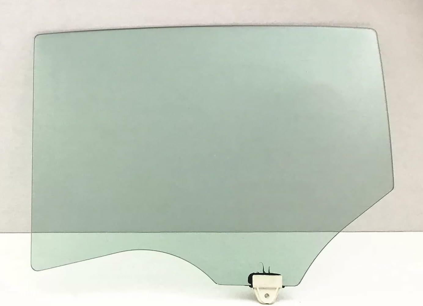 Driver Left Side Rear Door Window Door Glass Compatible with Mazda 3 2014-2018 Models