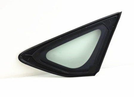 Chrome Molding Style Driver Left Side Quarter Window Quarter Glass Compatible with Honda Accord 2023-2025 Models
