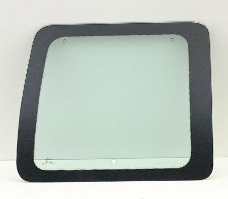 Movable Back Window Back Glass Driver Left Side Compatible with Ford Econoline 1992-1995 Models