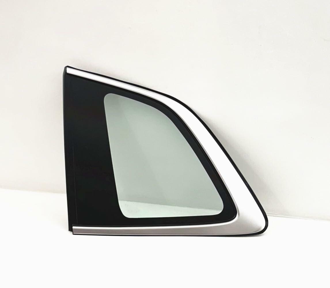 Chrome Molding Clear Color Driver Left Side Quarter Window Quarter Glass Compatible with Honda CR-V 2023-2026 Models