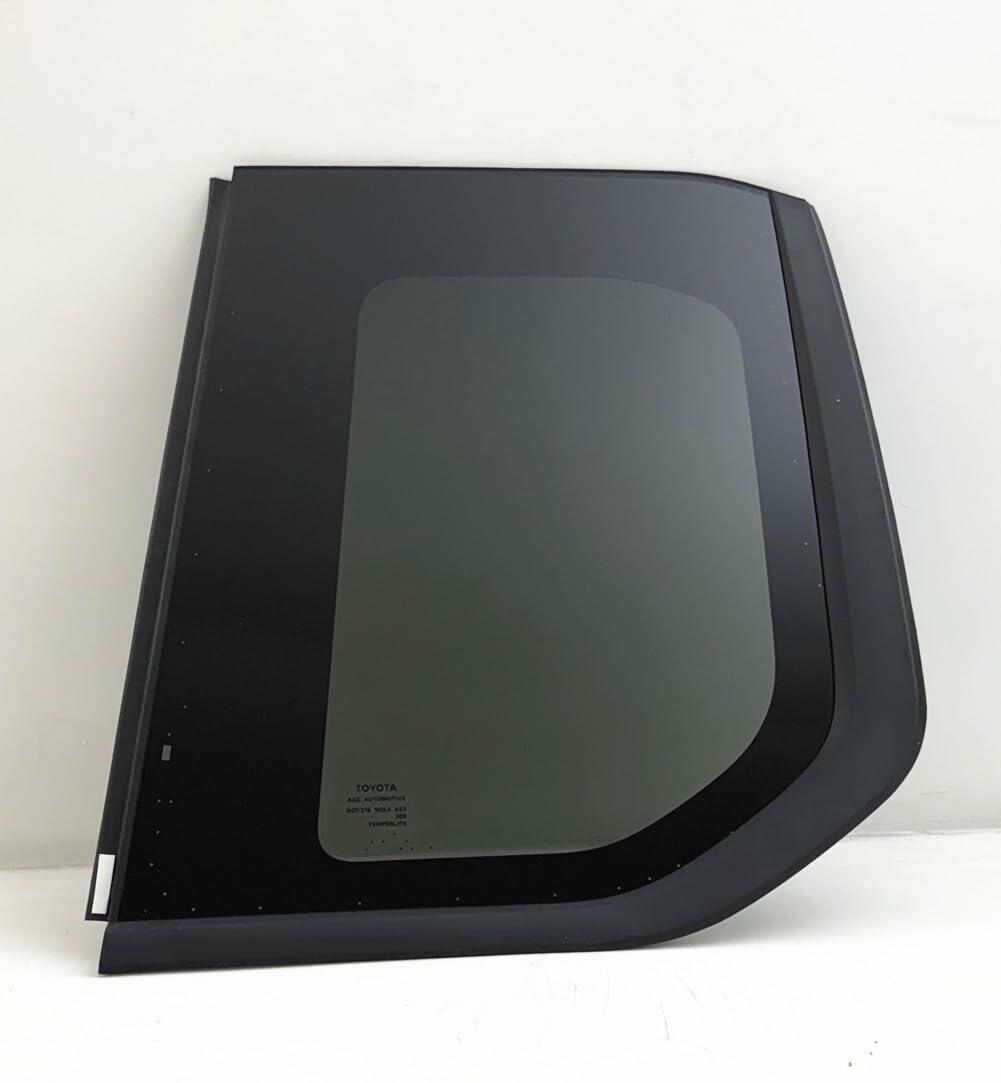 OEM Driver Left Side Quarter Window Quarter Glass Compatible with Toyota Tacoma Pickup 2-Door Extended Cab 2024-2025 Models
