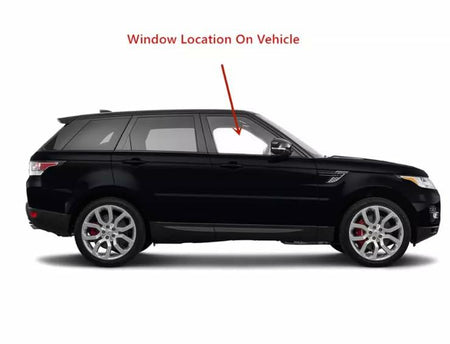 Laminated Passenger Right Side Front Door Window Door Glass Compatible with Land Rover Compatible With Range Rover Sport 2014-2022 Models (Sport Only)