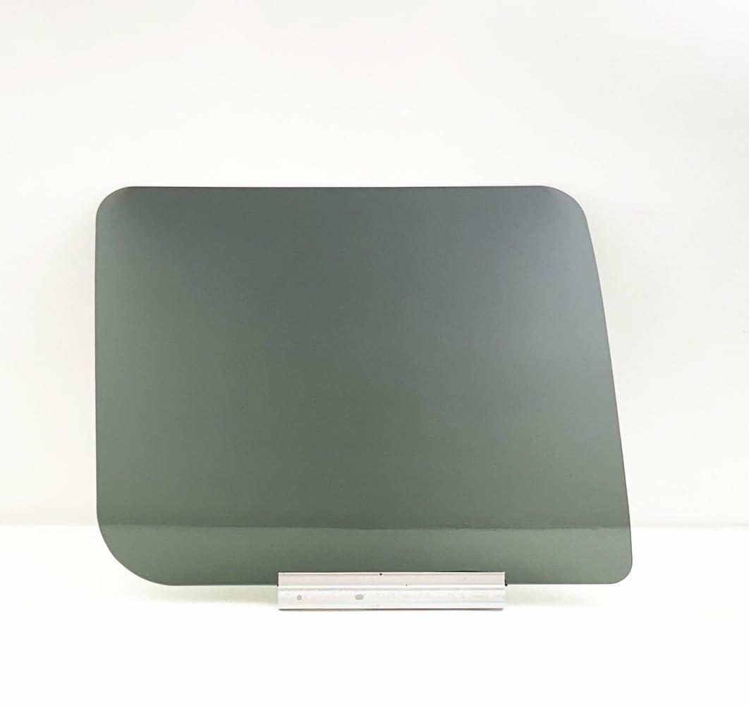 Tempered Driver Left Side Rear Door Window Door Glass Compatible with Ford F350 4-Door Crew Cab Pickup 1987-1994 Models